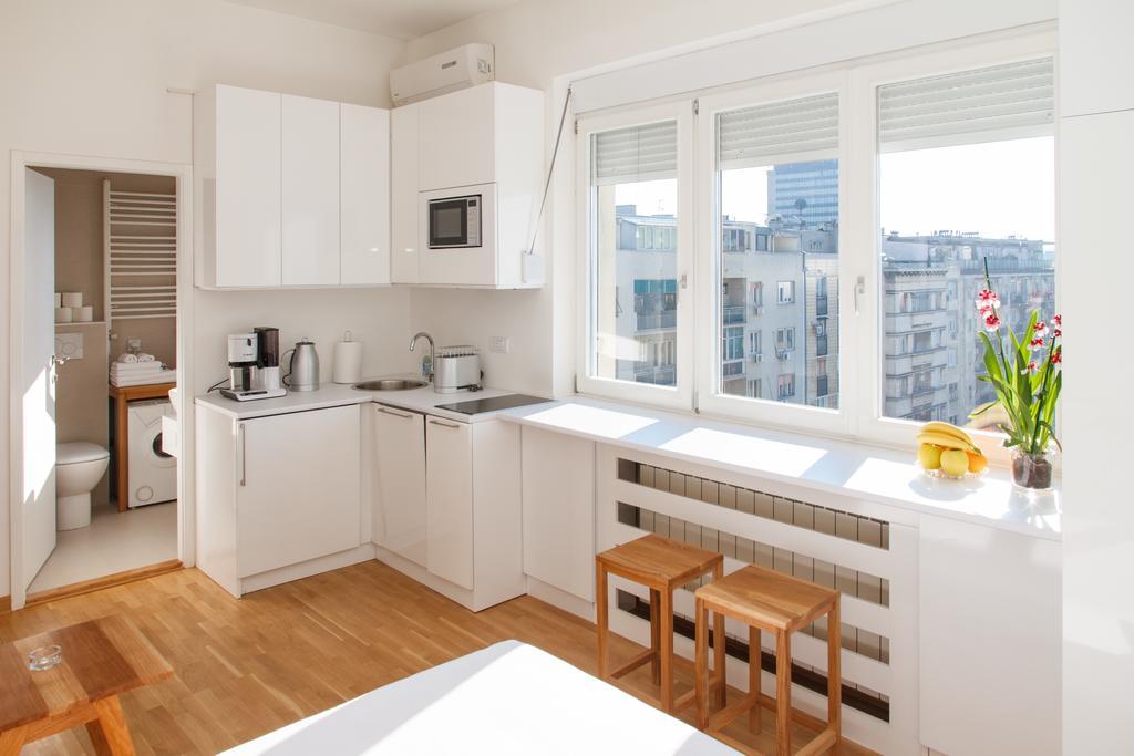 Apartment Slavia District Belgrado Quarto foto